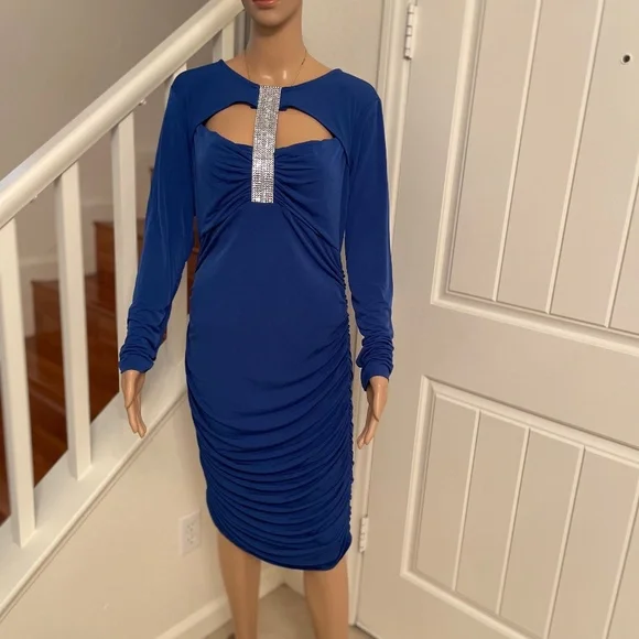 VENUS | Dresses | Sparkle Midi Evening Dress | Poshmark